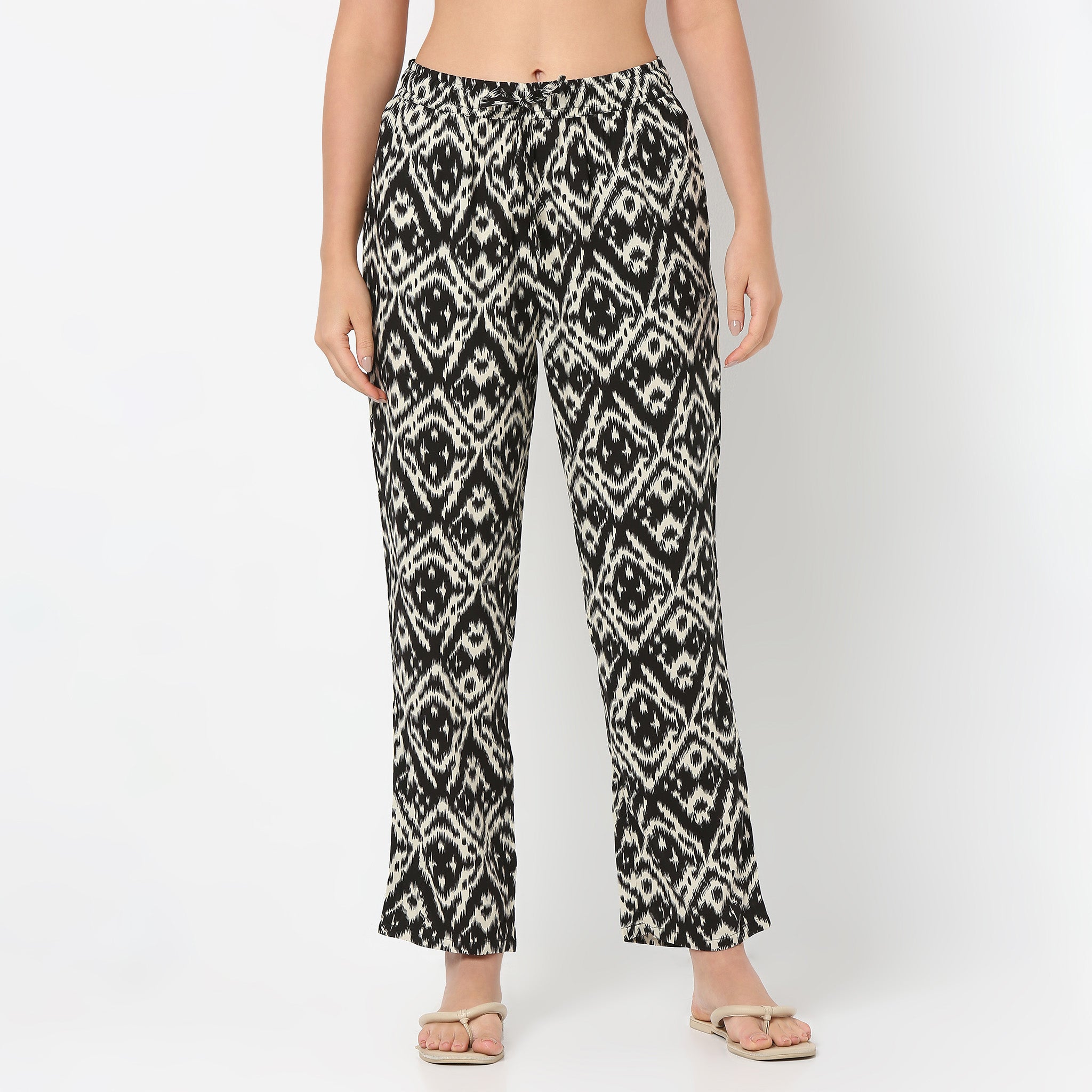 Printed Regular Length Pyjama Sleepwear
