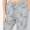 Regular Fit Printed Ankle Length Mid Rise Pyjamas