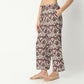 Regular Fit Printed Ankle Length Mid Rise Pyjamas