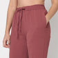 Solid Mid Rise Lounge Palazzos