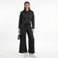Cotton Ribbed Lounge Palazzo