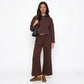 Solid Mid Rise Lounge Palazzos