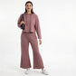 Solid Mid Rise Lounge Palazzos