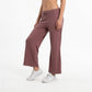 Solid Mid Rise Lounge Palazzos