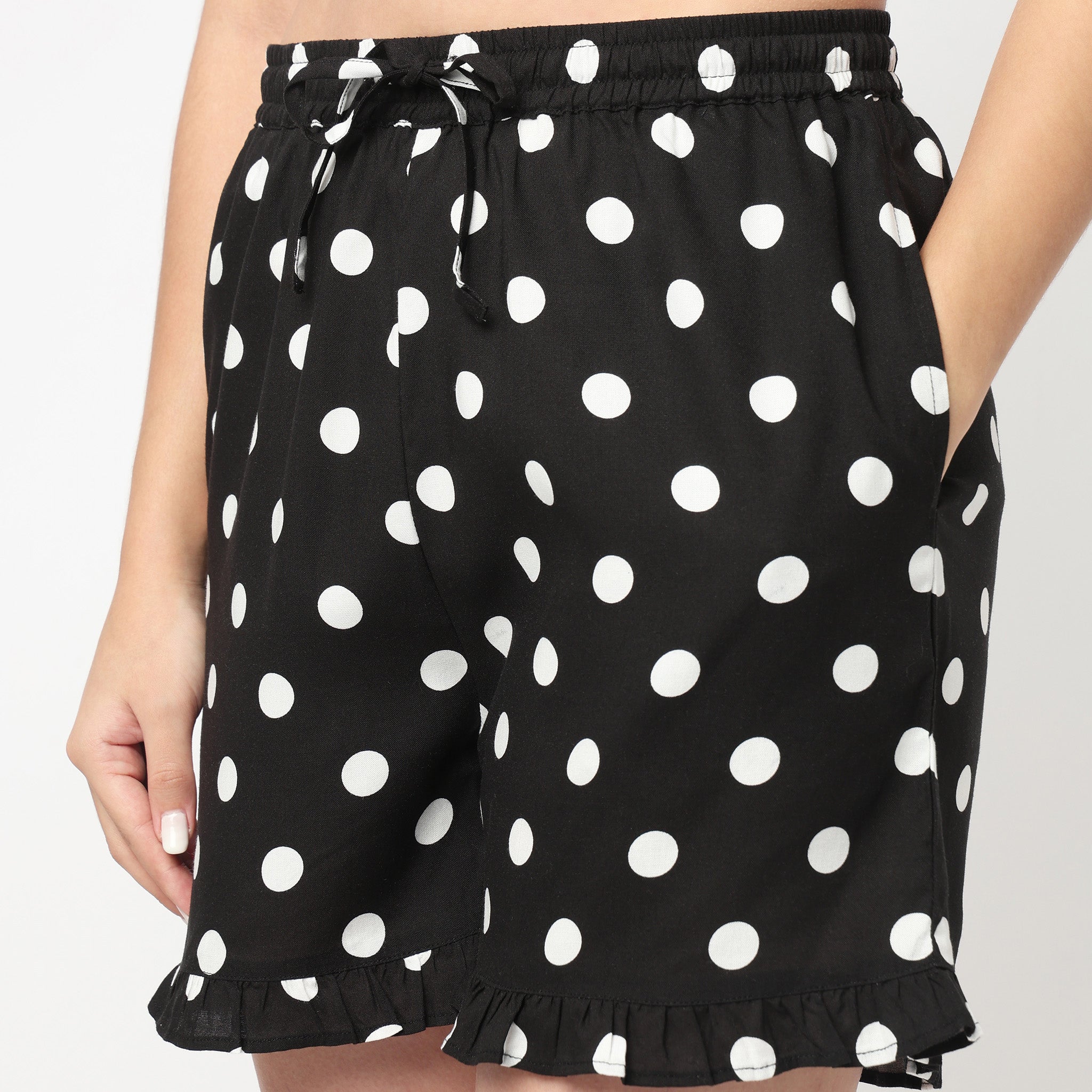 Buy Now - Polka Dot Print Frill Shorts - Style Union Buy Now - Polka Dot Print Frill Shorts - Style Union