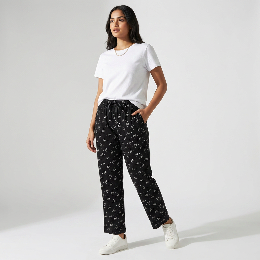 Cotton Printed Lounge Pyjama