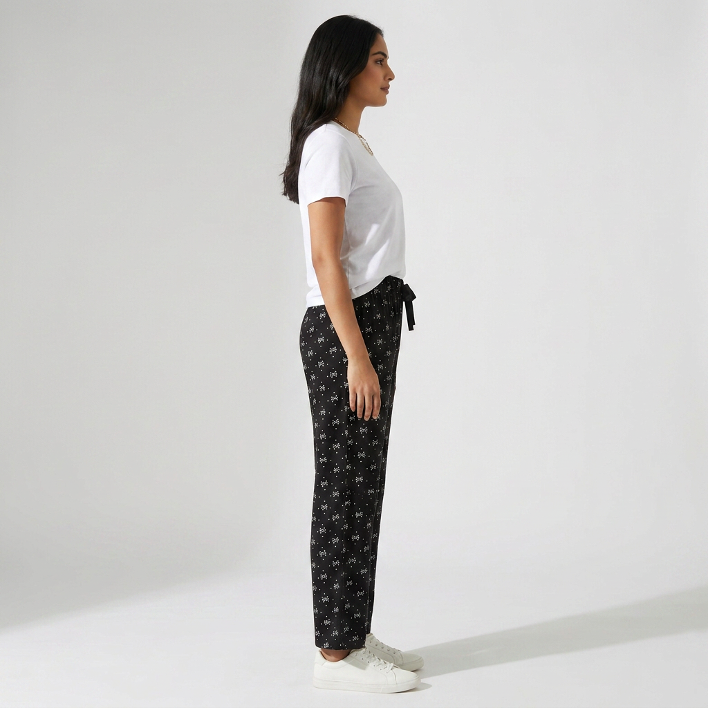 Cotton Printed Lounge Pyjama