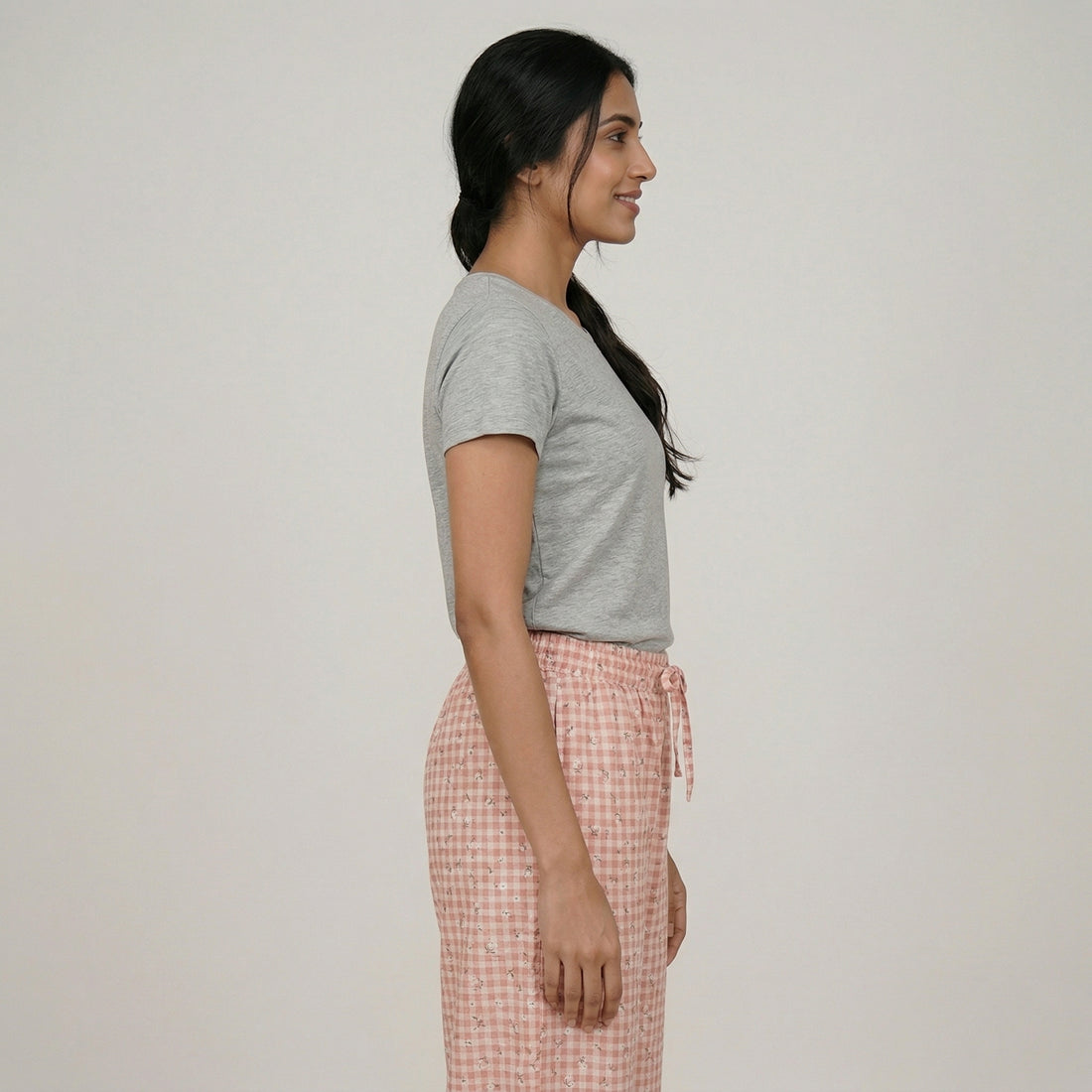 Printed Mid Rise Palazzos
