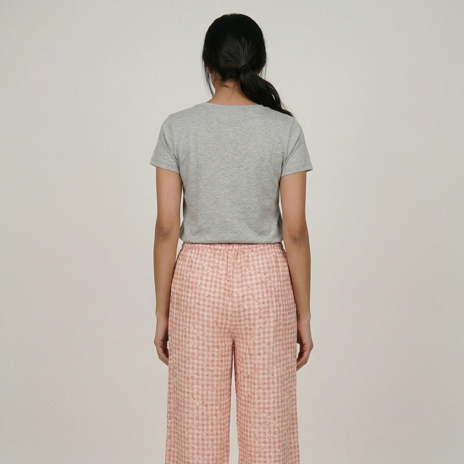 Printed Mid Rise Palazzos