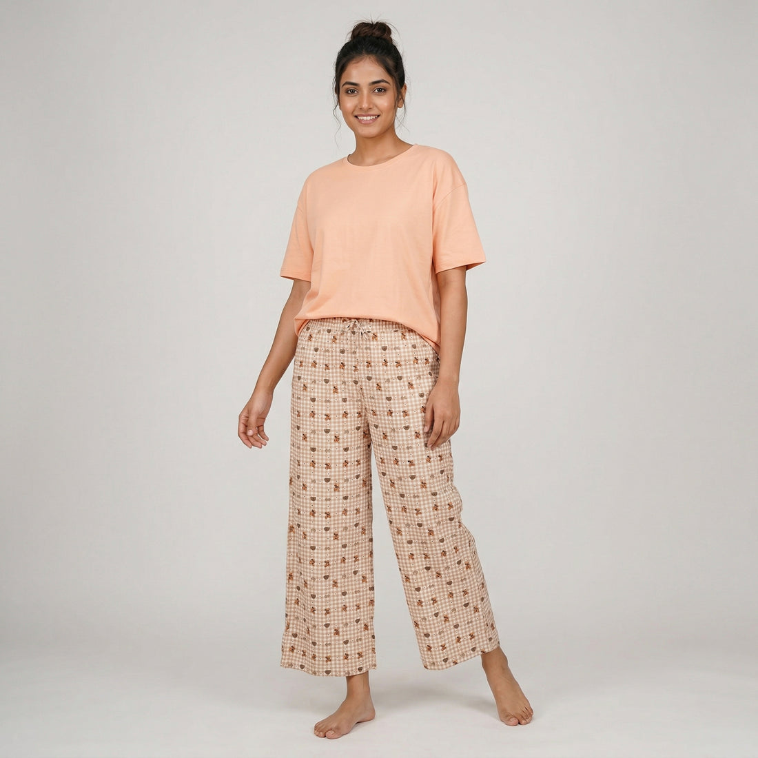 Printed Mid Rise Lounge Pyjama