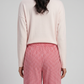 Checkered Mid Rise Lounge Palazzos