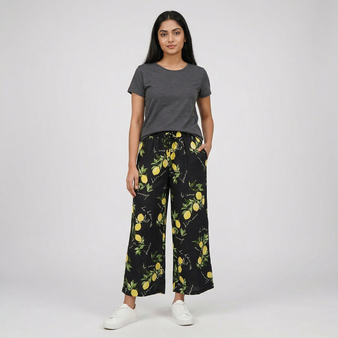 Printed Mid Rise Lounge Pyjama