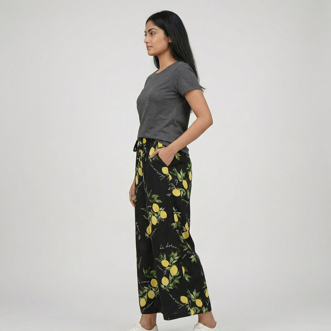 Printed Mid Rise Lounge Pyjama