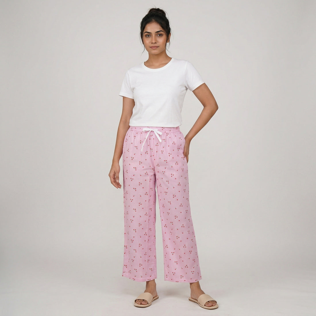 Printed Mid Rise Lounge Pyjama