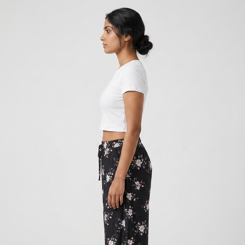 Printed Mid Rise Lounge Pyjama