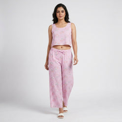 Printed Mid Rise Lounge Pyjama