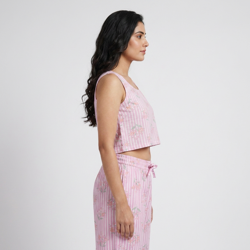 Printed Mid Rise Lounge Pyjama