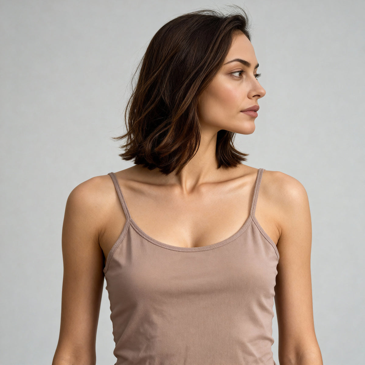 Regular Fit Solid Slip