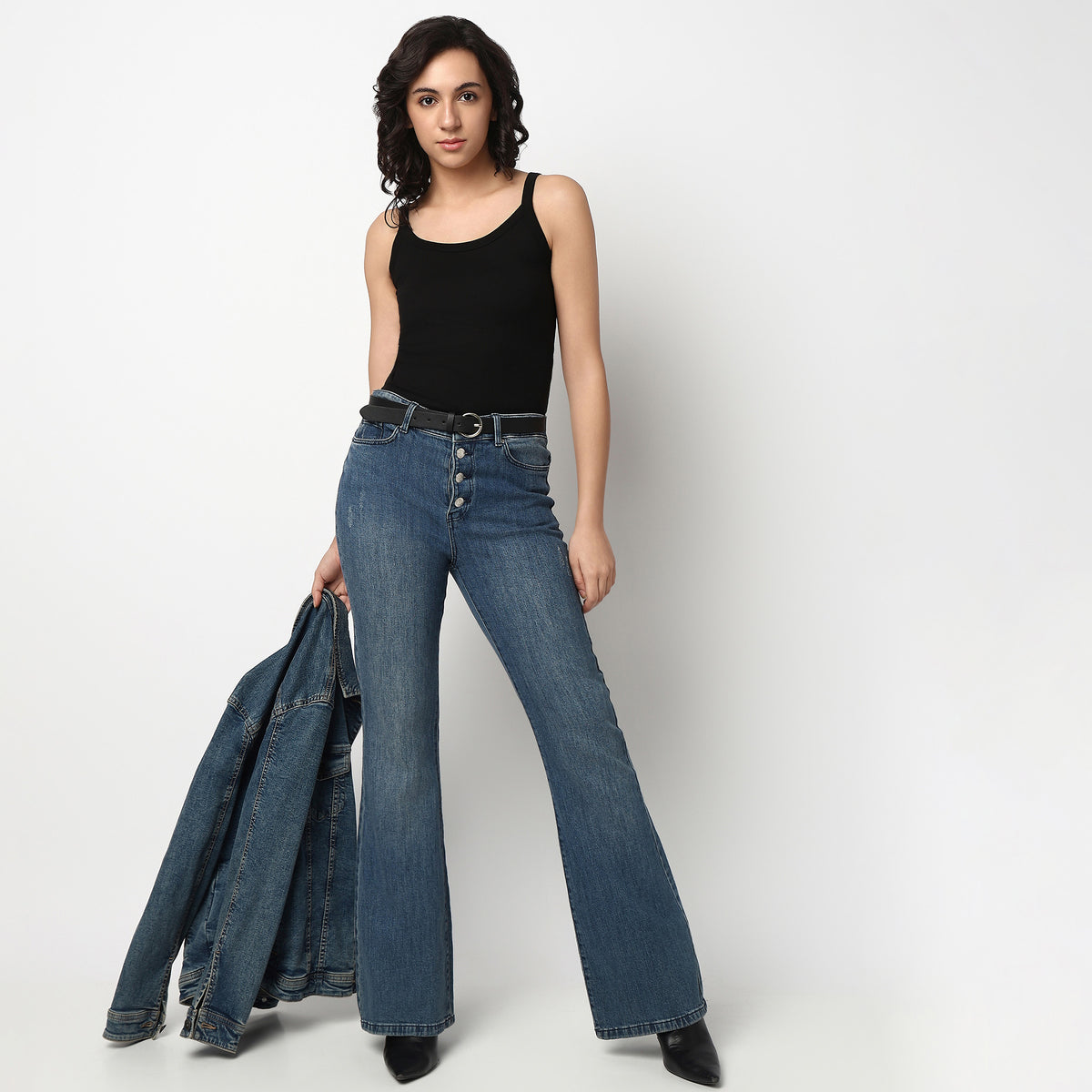 Cotton Spandex Slip Dress
