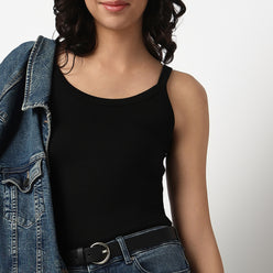 Cotton Spandex Slip Dress