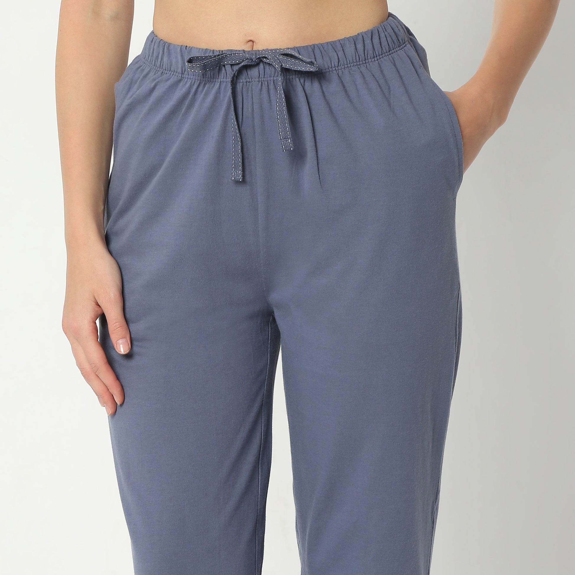 Regular Fit Animal Print Round Neck Regular Length T-Shirt with Pyjama Set