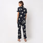 Cotton Printed Shirt with Pyjama Sleepwear Set