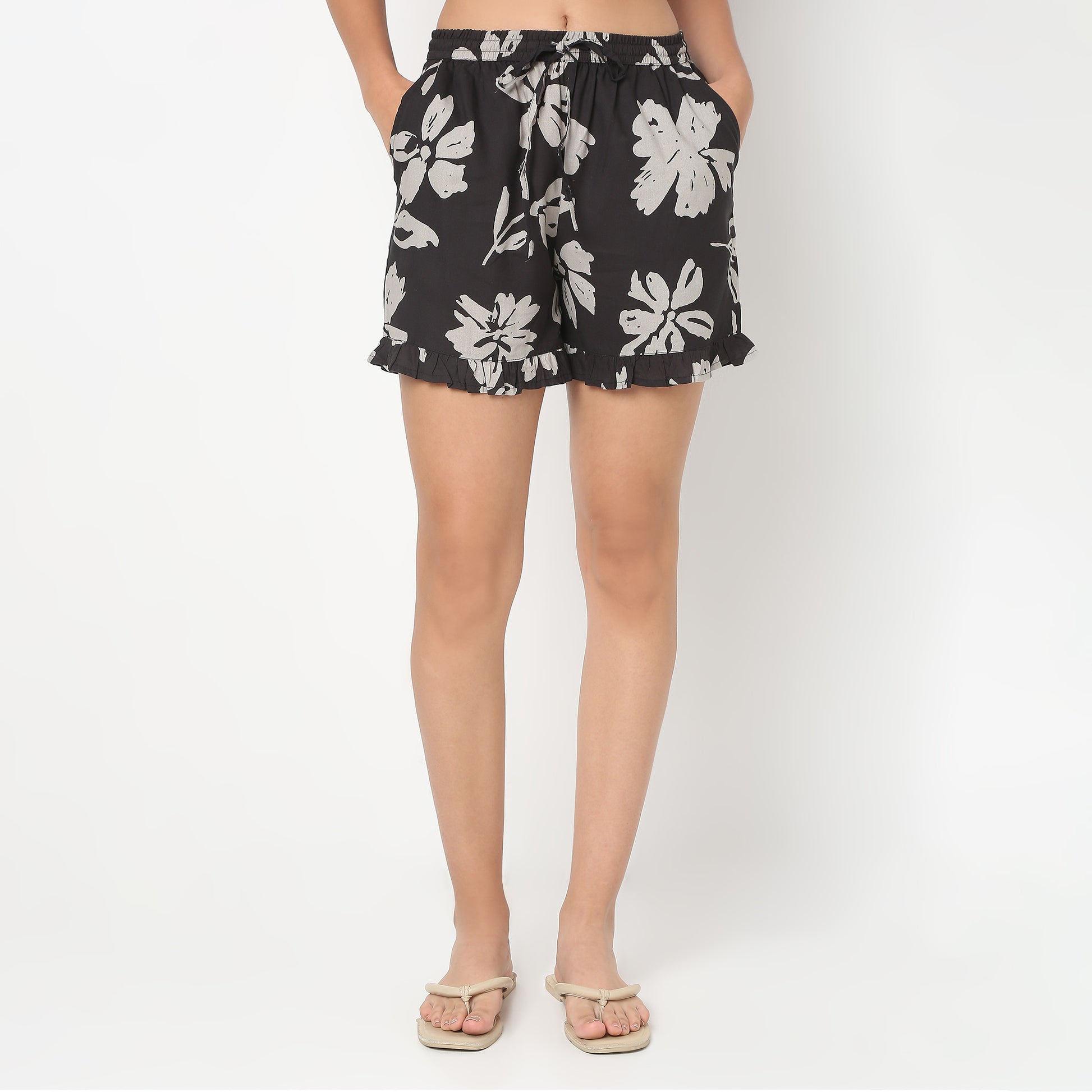 Woven Loungewear Short Set