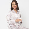 Cotton Printed Shirt with Pyjama Sleepwear Set
