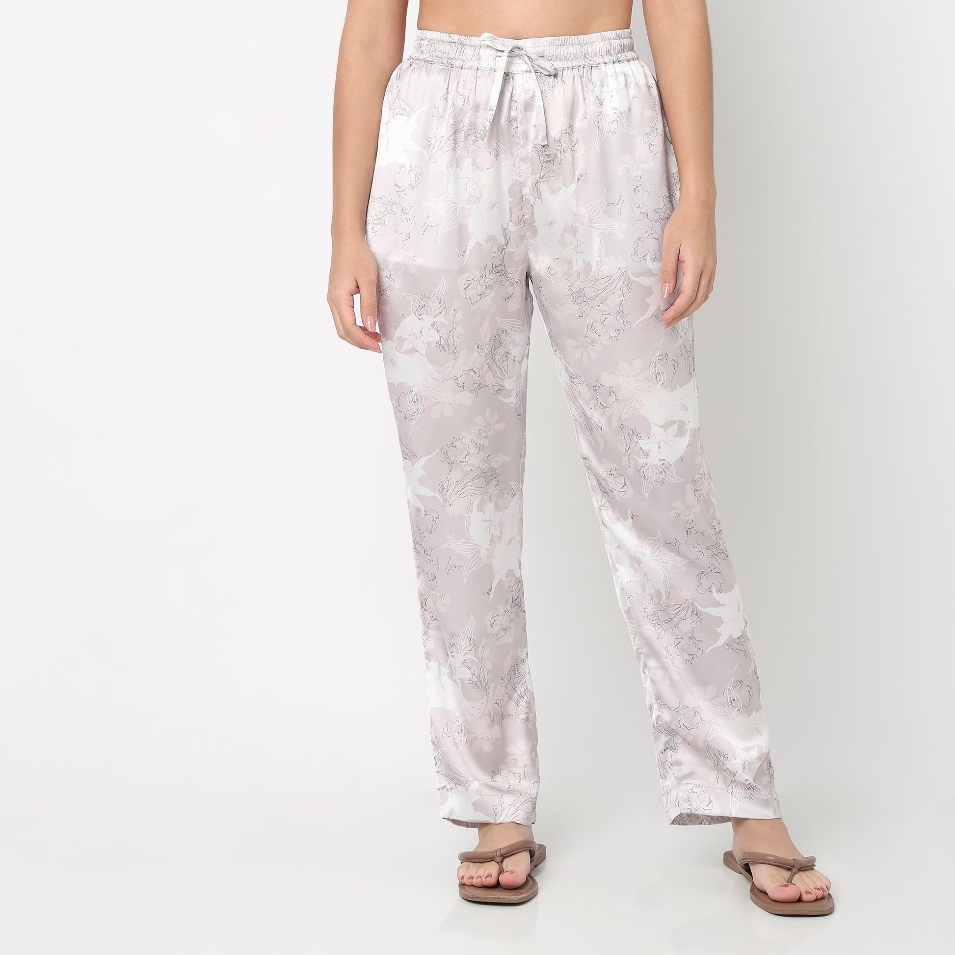 Cotton Printed Shirt with Pyjama Sleepwear Set