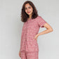 Printed Shirt with Pyjama Sleepwear Set