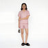 Cotton Printed Top with Shorts Sleepwear Set