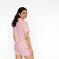 Cotton Printed Top with Shorts Sleepwear Set