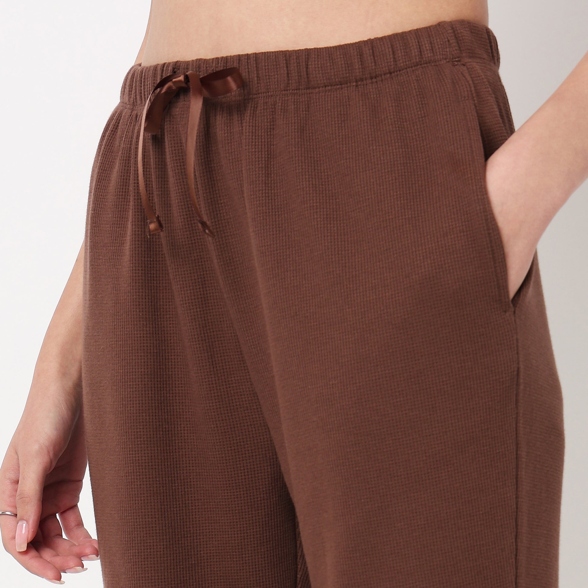 Solid T-Shirt with Pyjama Sleepwear Sets