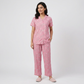 Cotton Printed Shirt with Pyjama Sleepwear Set