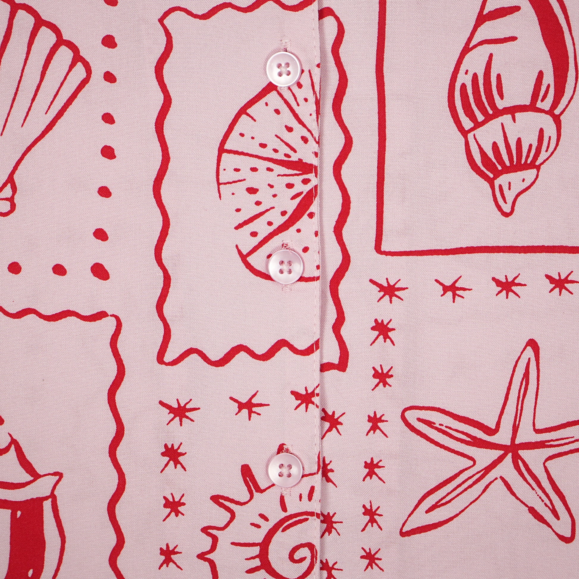 Printed Shirt and Pyjama Sleepwear Set