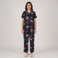Printed Shirt with Pyjama Sleepwear Set