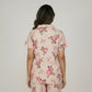 Printed Shirt and Pyjama Sleepwear Set