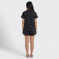 Cotton Embroiderd Shirt with Shorts Sleepwear Set