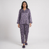 Printed Shirt with Pyjama Sleepwear Set