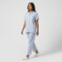 Printed Shirt with Pyjama Sleepwear Set