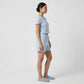 Printed Sleep T-Shirt with Short Set