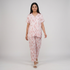 Printed Shirt with Pyjama Sleepwear Set