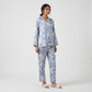 Printed Shirt with Pyjama Sleepwear Set