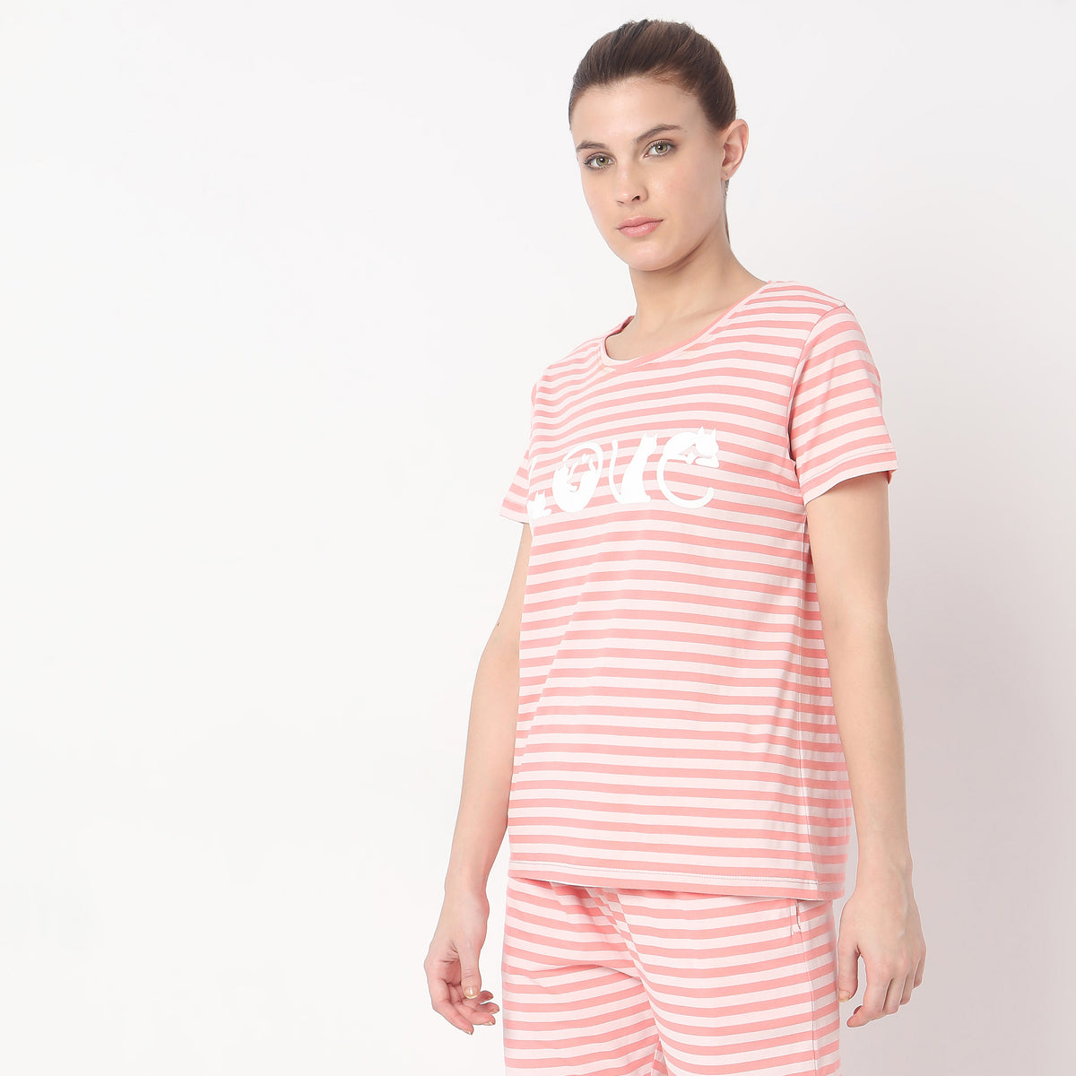 Regular Fit Striped T-Shirt