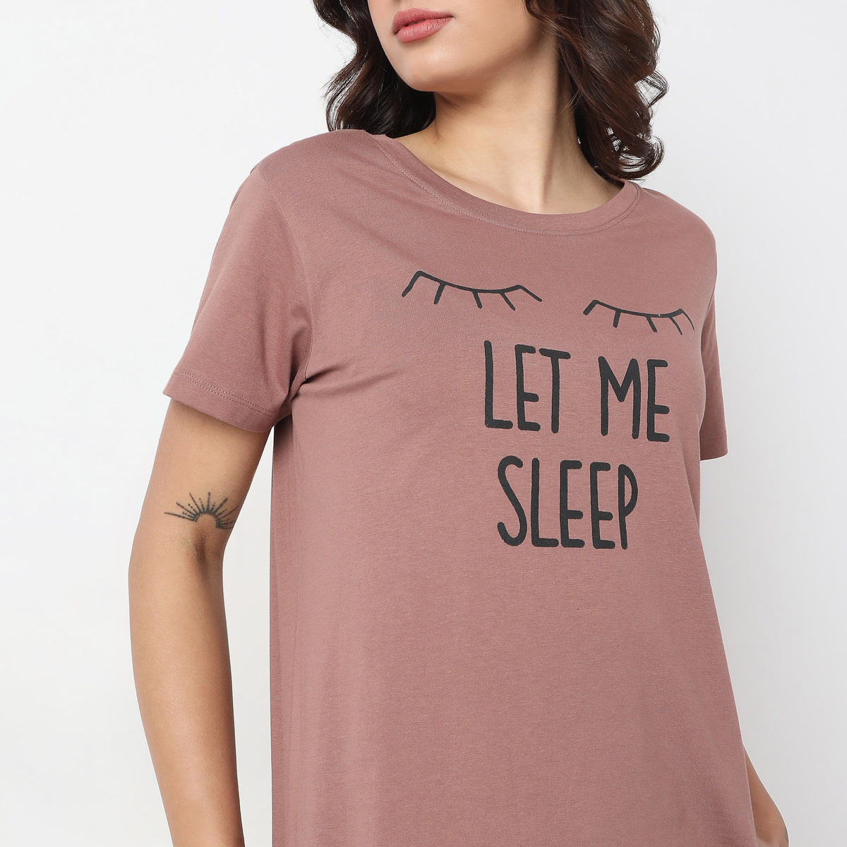 Regular Fit Printed Lounge T-Shirt