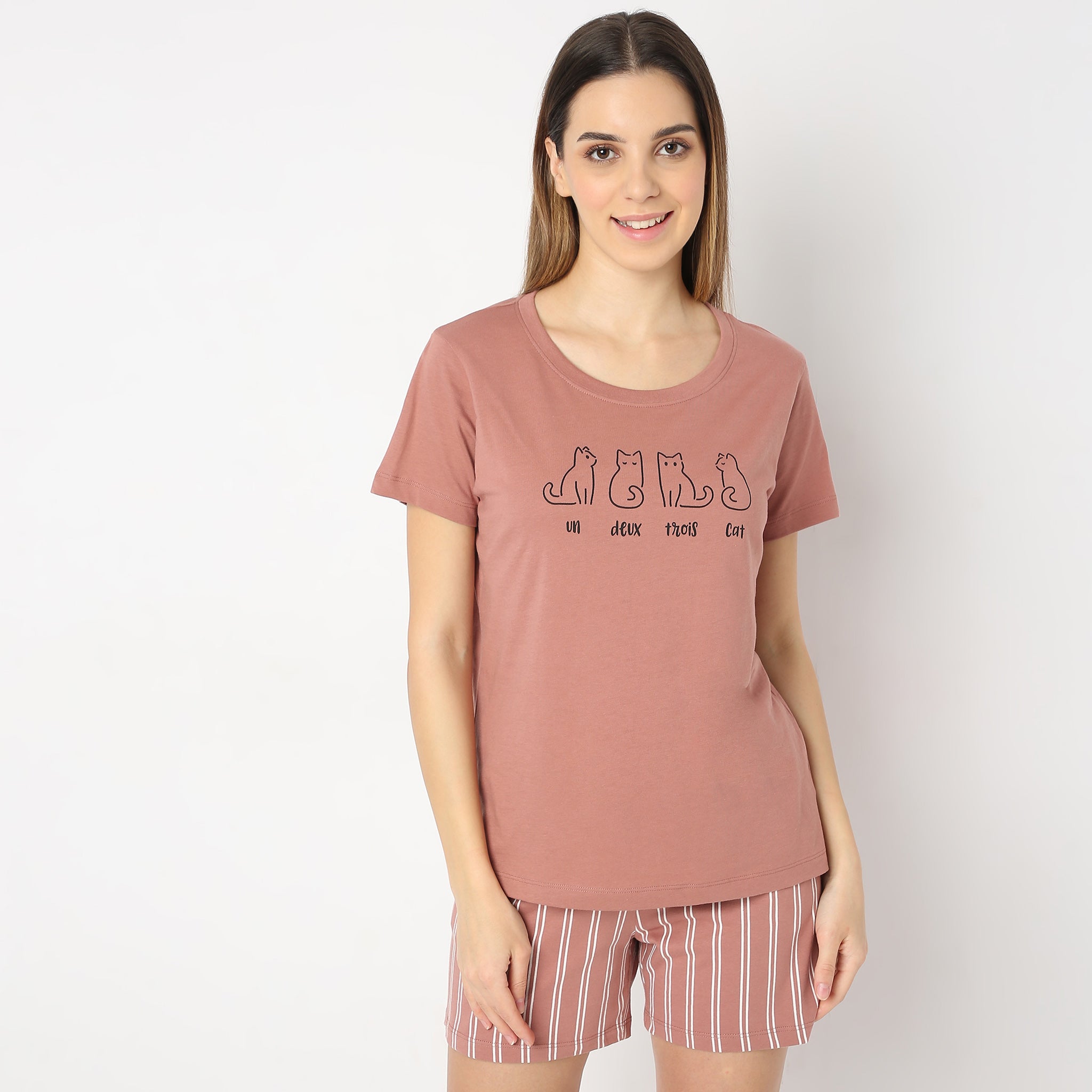 Regular Fit Animal Print T-Shirt
