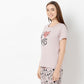 Regular Fit Printed Round Neck T-Shirt