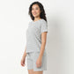 Striped Loungewear T-Shirt