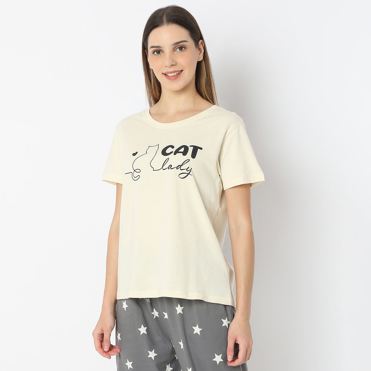 Animal Print Casual Short Sleeve T-Shirt