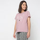 Knitted Printed Lounge T-Shirt